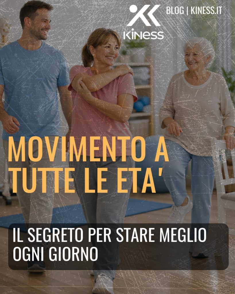Movimento a tutte le età: il segreto per stare meglio, ogni giorno